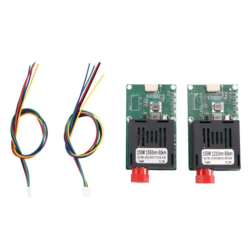 New Arrivals-60KM TTL Optical Transceiver Module TX RX Module Optical End Device Dedicated Optical Port UART/SBUS