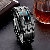 New Binary Led Watches for Men Women Couple Watch Fashion Sports Electronic Watch Digital Wristwatches Gift Drop Shipping