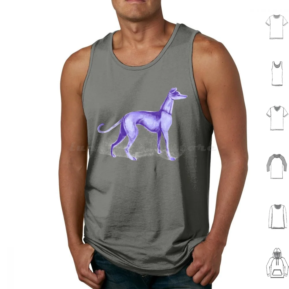 

That One Purple Dog , Фиолетовая собака , Сэм Винчестер , Фиолетовая собака Крутые майки Жилет без рукавов Фиолетовая собака Без слов That One