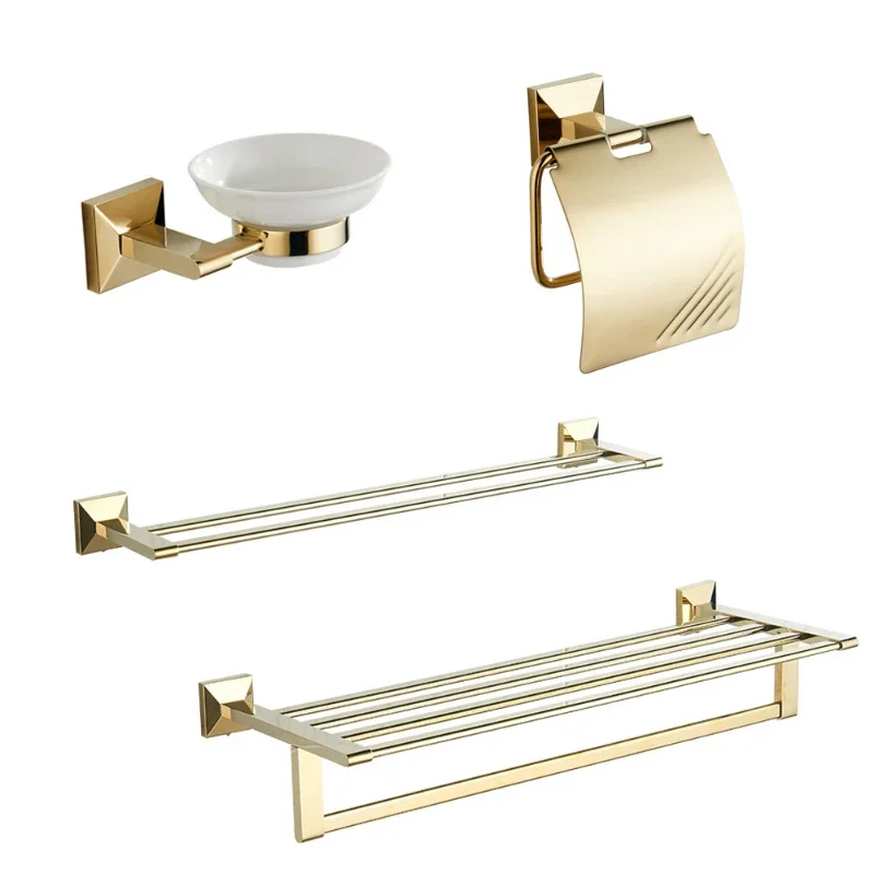 Luxury design bathroom hardware accessories superior quality solid brass bathroom accessories wholesale