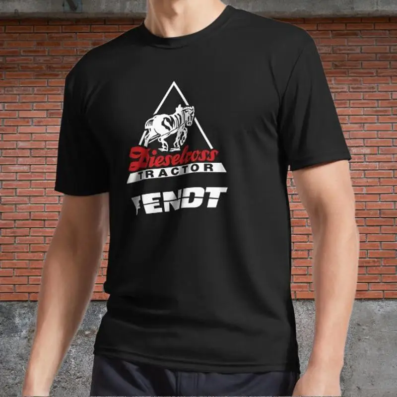 Amazing Fendt Dieselross tractor design Logo Men's T-Shirt Funny Size S to 5XL