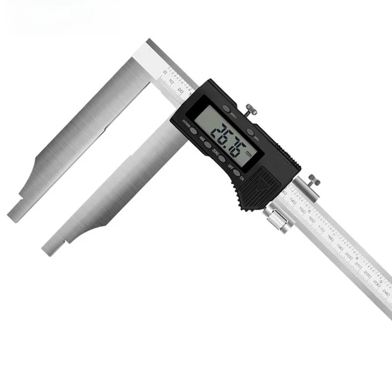 

0-300mm 500mm 600mm 24inch Digital Caliper Heavy duty digital vernier caliper gauge with nib jaws