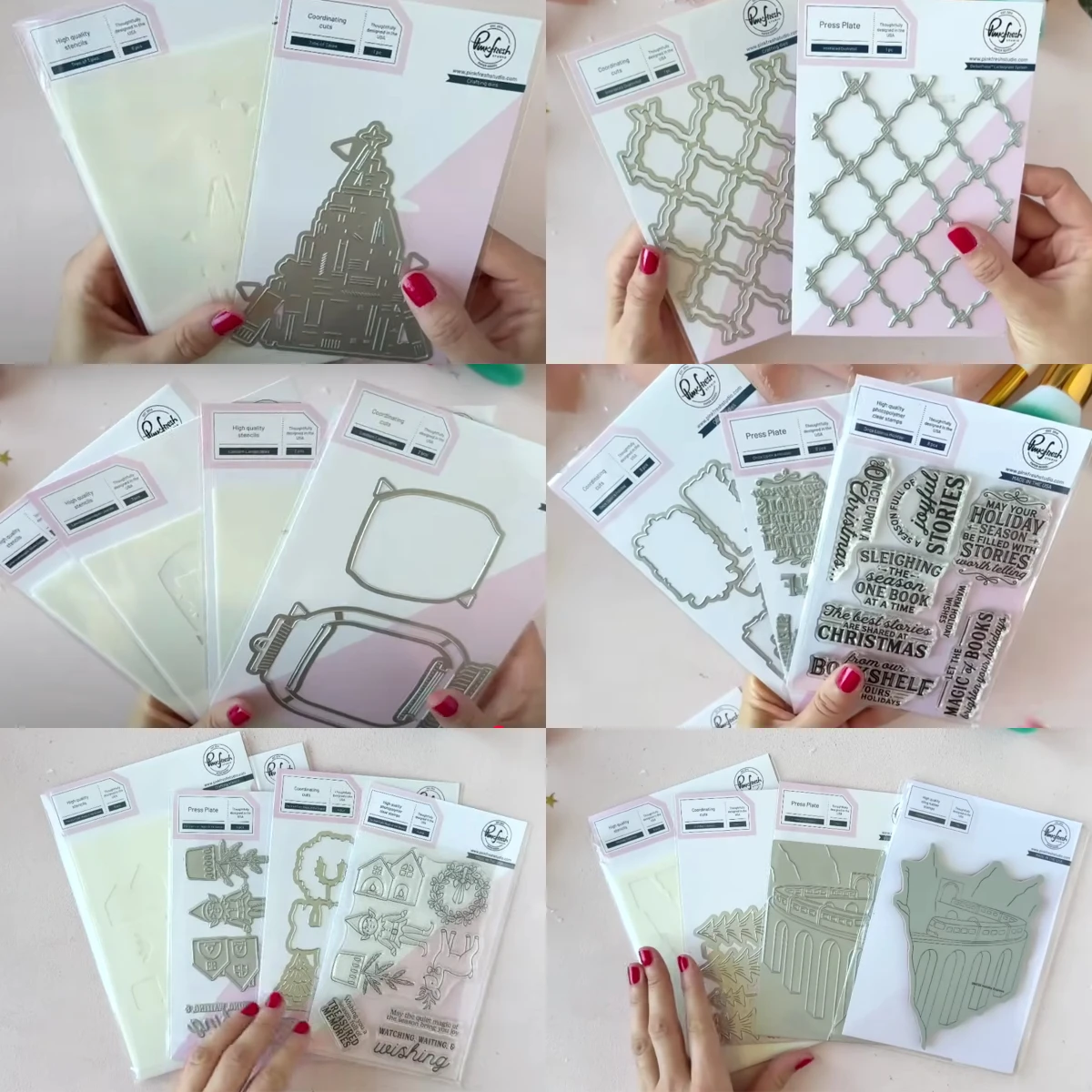 Essentials: Single Stitch Rectangle Dies Scrapbook Diary Decoration Embossing Template DIY Greeting Card Handmade 2025 New