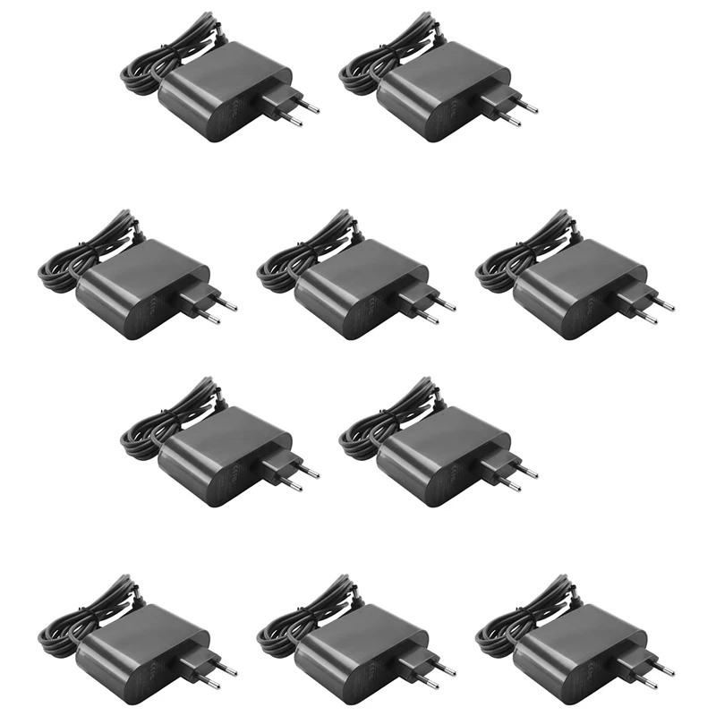 

10X Replacement Charger For Dyson V10 V15 Cordless Vacuum Power Supply 30.45V 1.1A EU Plug