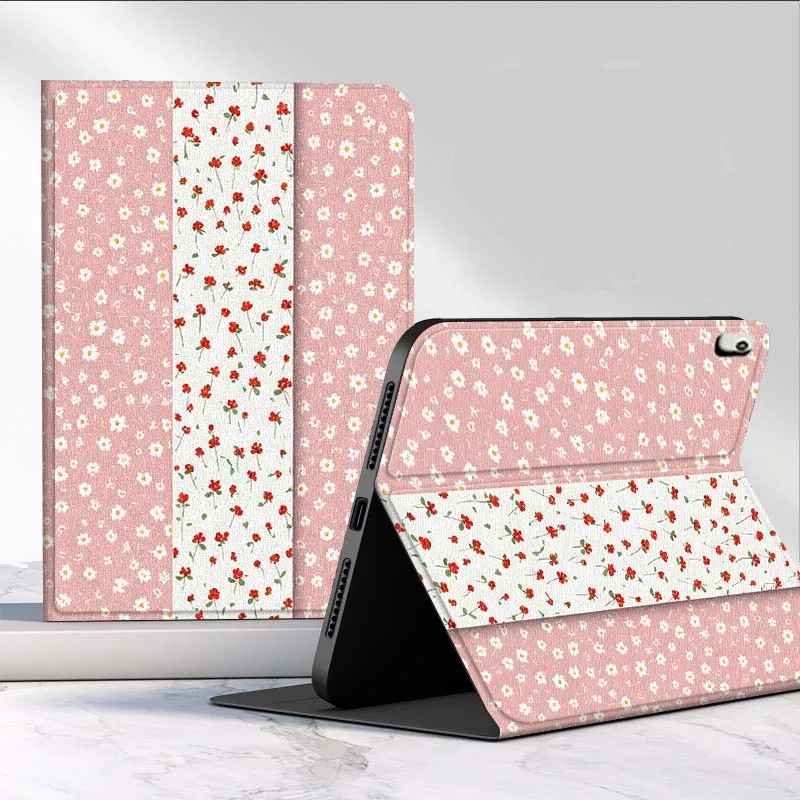 capa-para-tablet-huawei-mediapad-matepad-pro-air-12-x-t5-t10s-m6-m5-c5e-se-11-115-polegadas-com-estampa-de-flores-pequenas-e-fofas