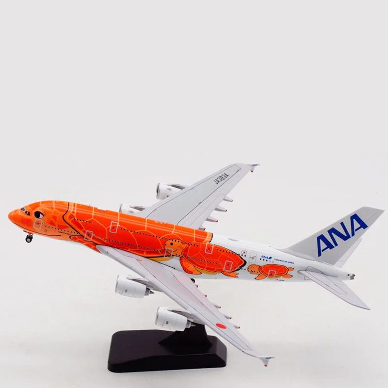 

All Nippon Airways A380 Civil Aviation Airliner Alloy & Plastic Model 1:400 Scale Diecast Toy Gift Collection Simulation Display