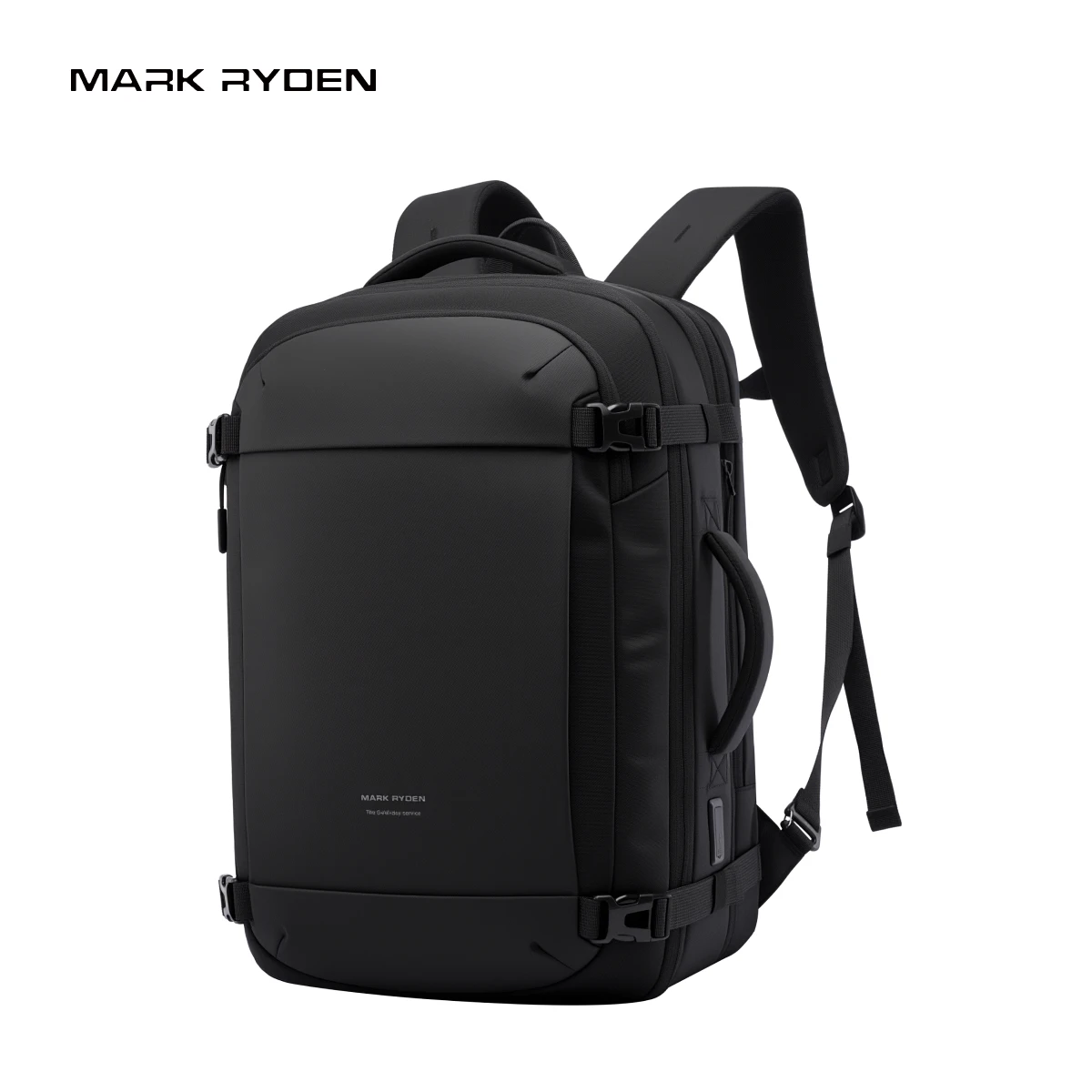 MARK RYDEN 49.5L Expandable Business Travel Backpack Fits 17.3