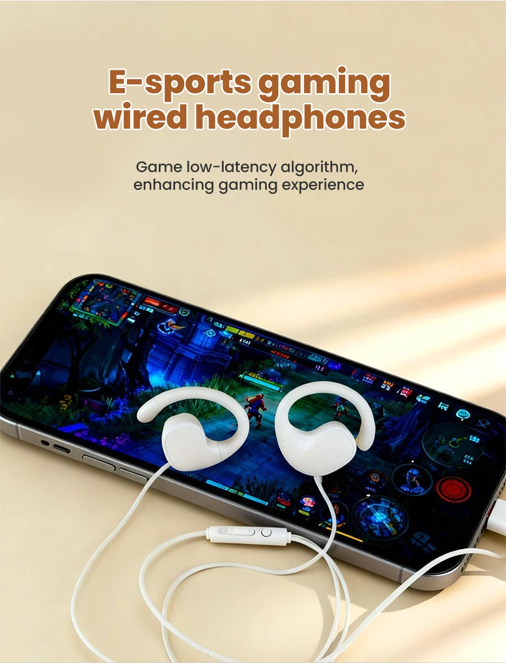Wired Over-ear Headphones With Microphone For Digital Music Audio_voghion.com