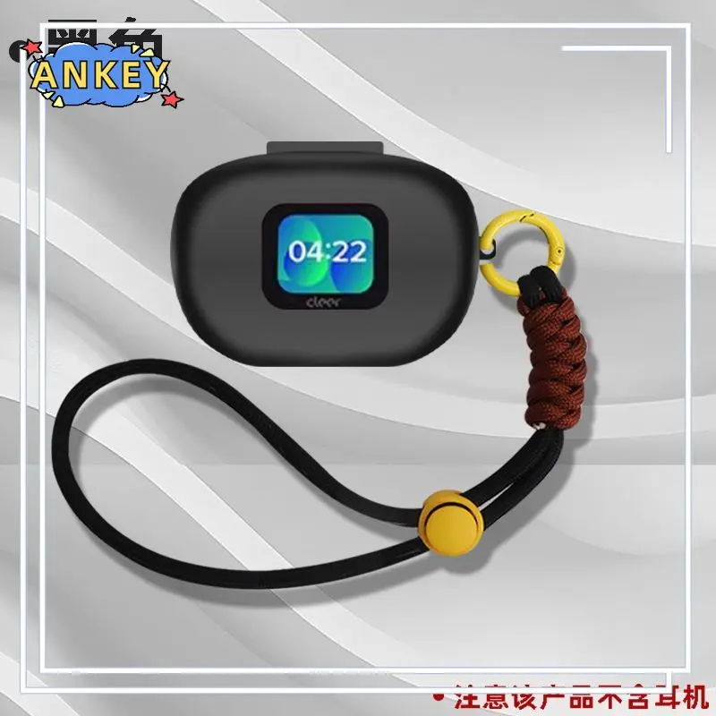 for Cleer ARC3 Protective Case Nylon Lanyard Soft Cover Shells Washable Housing Anti Dust Sleeve Hand Rope Strap Accessories