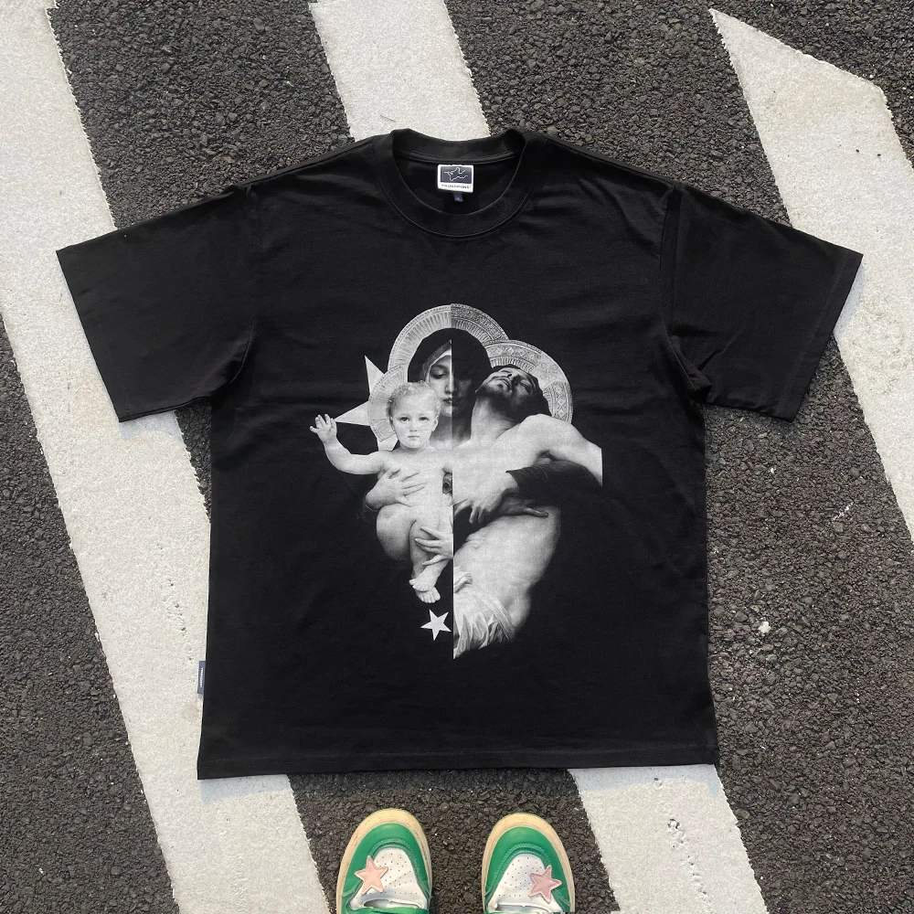 t-shirt-ample-et-tendance-pour-couple-style-retro-260-g-manches-courtes-design-retro-a-la-mode-avec-poche-et-echarpe-carree