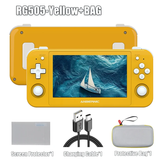 ANBERNIC RG505 Novo console de jogos portátil Android 12 System