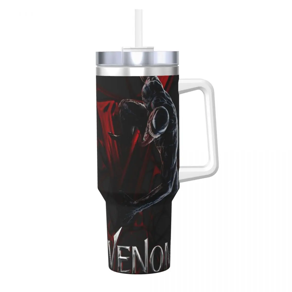 

VENOM THE LAST DANCE Stainless Steel Tumbler Camping Thermal Mug With Straws and Lid Large Capacity Car Mugs Water Bottle