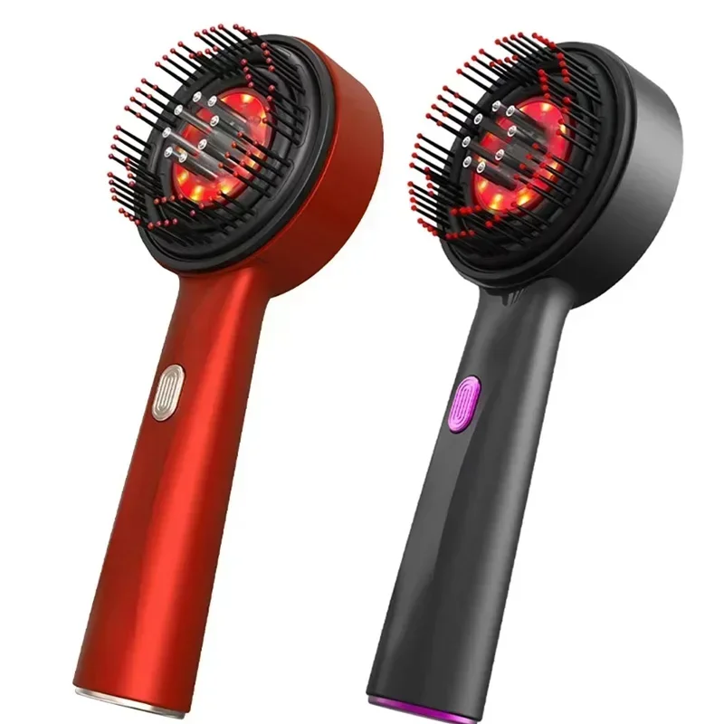 

Massage Comb 630nm Infrared Light Head Massager for Hair Growth Medicine Scalp Oil Applicator Anti-Hair Loss Hair Care Hairbrush