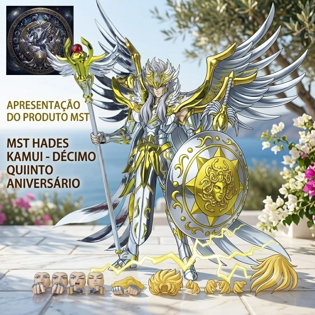 In Stock] Saint Seiya MST God King Zeus 15th Anniversary Color