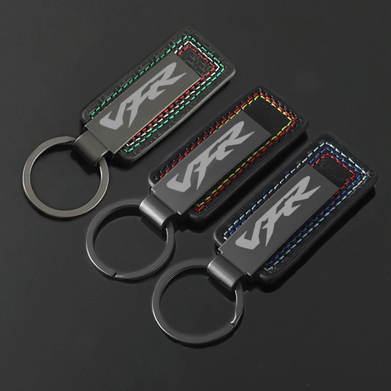 Alloy Motorcycle Keychain Keyring Gift Key Chains Buckle for VFR 400 750 800 800F Fi/W1 VTEC 1200F 1200X 2024 2023 Car Styling