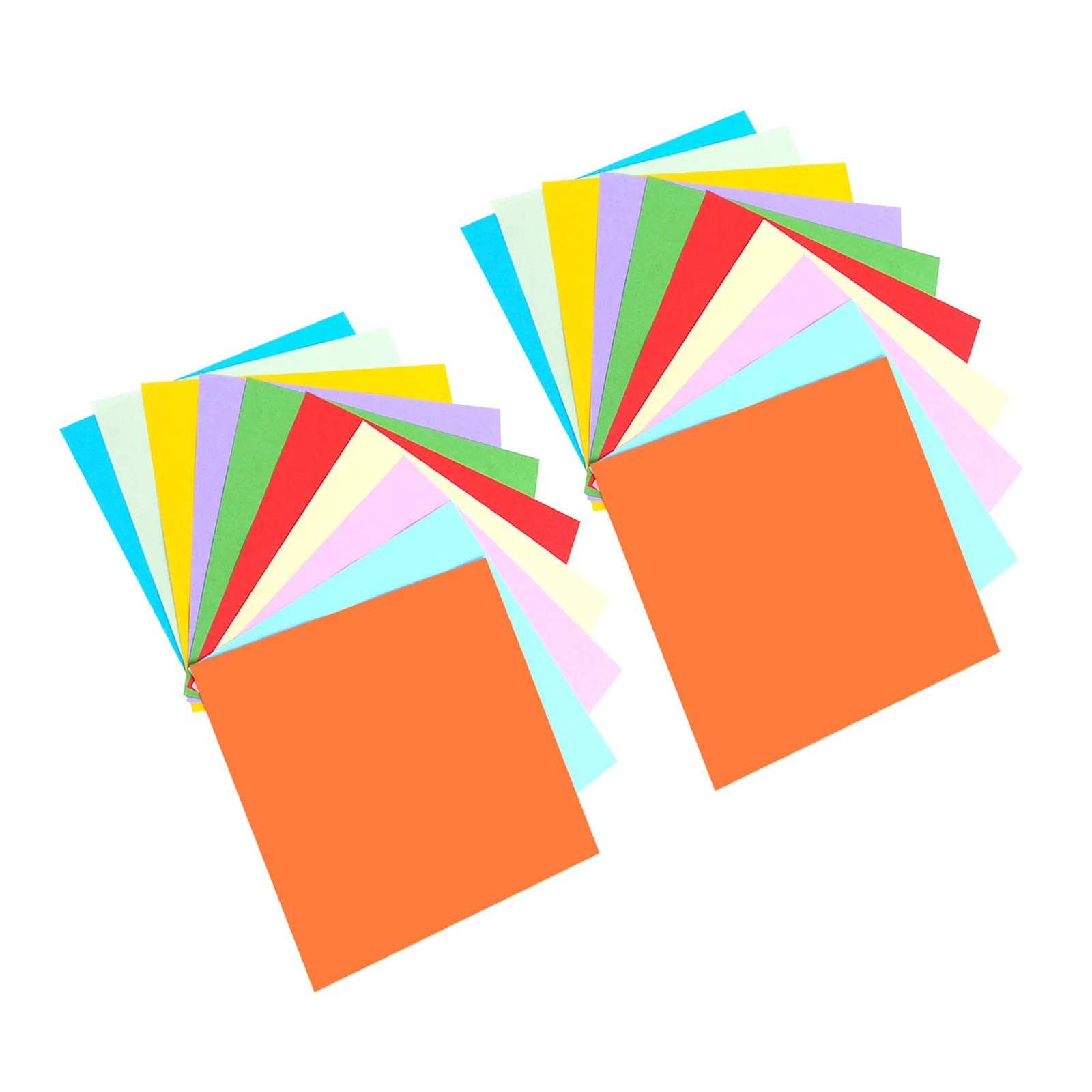 1000Pcs Origami Paper Colored Square Folding Sheets 10 Colors 10x10cm for DIY Crafts Classroom Handcraft Projects