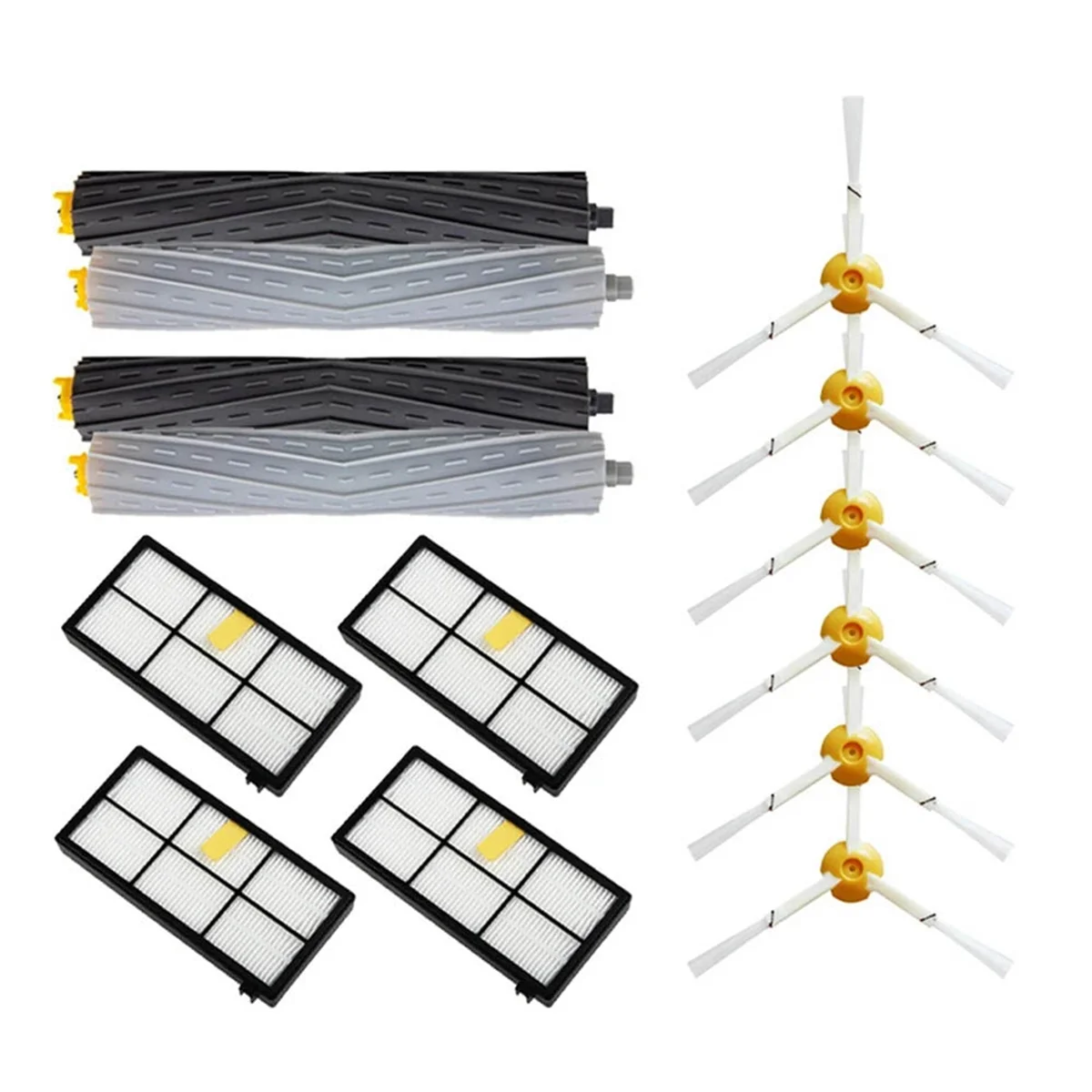 

A04V для комплекта деталей серии 800 860 865 866 870 871 880 885 886 890 900 960 966 980 Основная боковая щетка Hepa-фильтр
