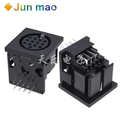 Ds-13-04 square s large terminal generous 13 core 15 pin socket 13P pin DIN female socket male plug