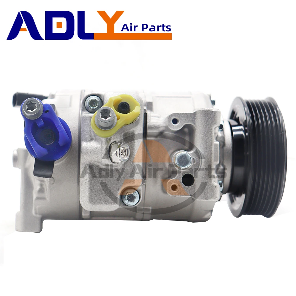 

For VW Transporter T5 2.0 TDI 2009-2014 7SEU17C AC Compressor 447150-2603 447150-2609 4471502604 4471502605 4471502606 7E0820803
