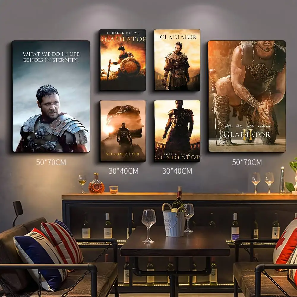 1 قطعة المصارع الفيلم الكلاسيكي خمر الملصقات لزجة الرجعية كرافت ورقة ملصق DIY بها بنفسك غرفة بار مقهى Kawaii غرفة ديكور #1