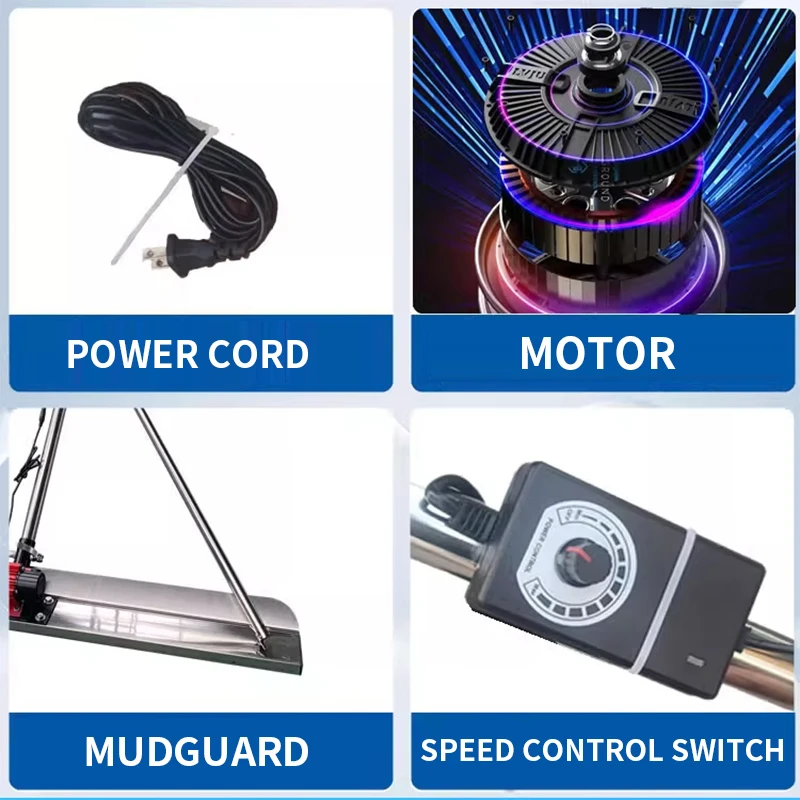 

Электрическая вибрационная машина для выравнивания бетона 1 м/1,2 м/1,5 м/2 м для цементного пола
