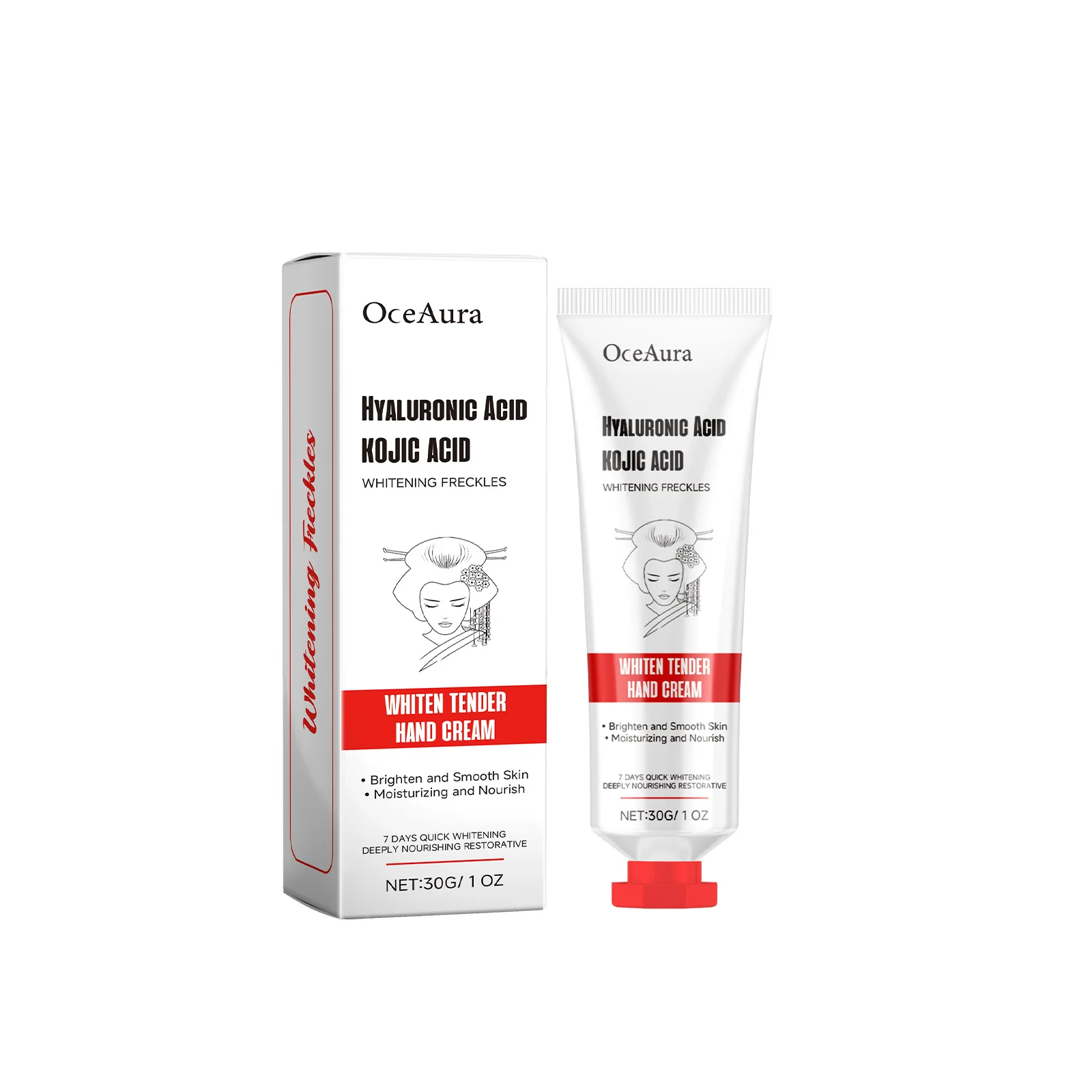 

OceAura Womens Hand Cream Moisturizes Moisturizes Alleviates Dryness Hydrates AntiFreezing Brightening Fragrance And