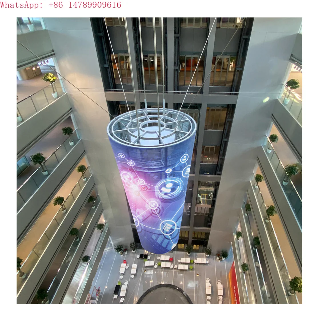 Écran LED Tapis Volant Transparent, Mur Vidéo Pleine Couleur, Affichage Haute Transparence, Mur Vidéo Musical Chine, Polyvalent