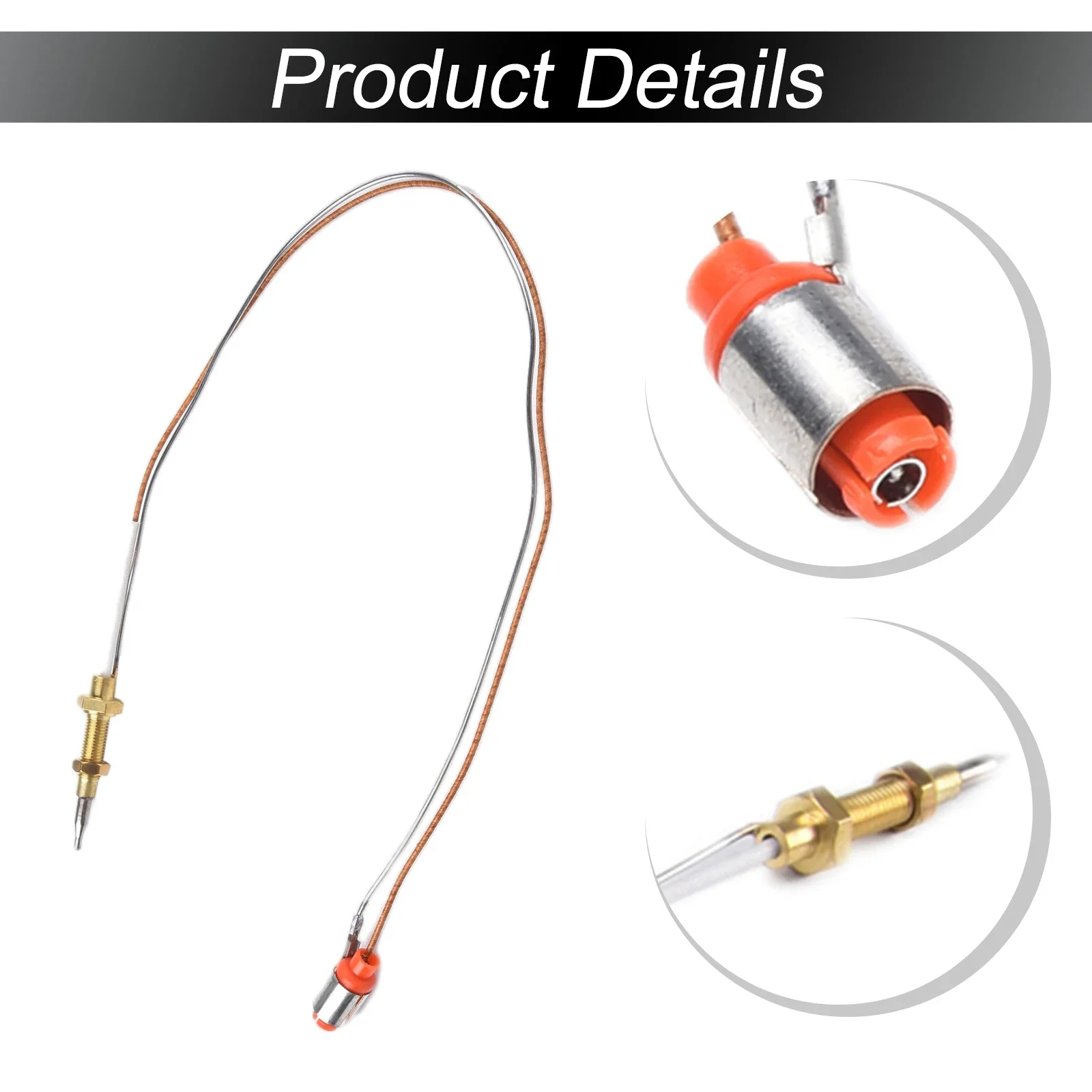 Copper=Head Heading Screw Thermocouple Gas Burner Replacement For Sabaf Built In Stove Tools Ignition Needle Flameout Protection