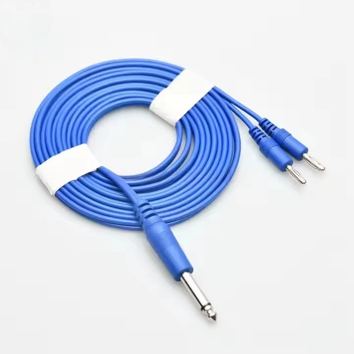 Medical Consumables Cosmetic Instrument Patient Electrode Cable Return Plate Cable