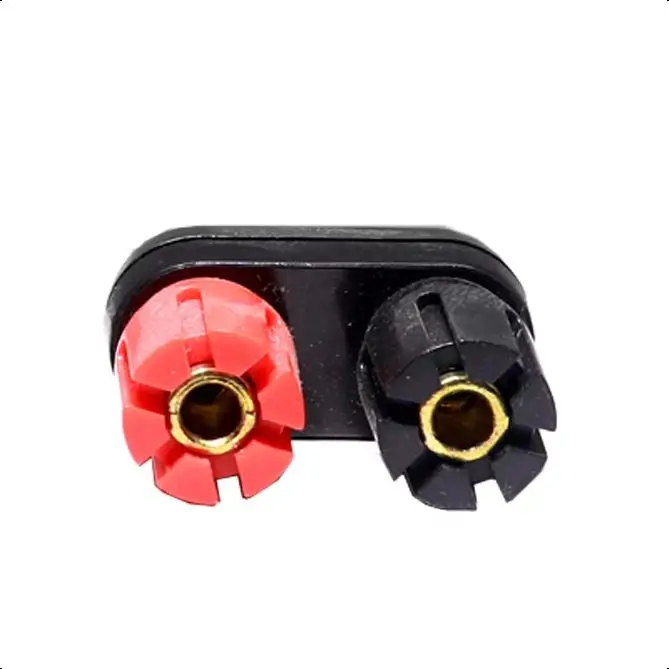 【5-1PCS】Banana Socket For Speaker Amplifier 2-Way Banana Plug Jack Banana Plug Terminal Connector