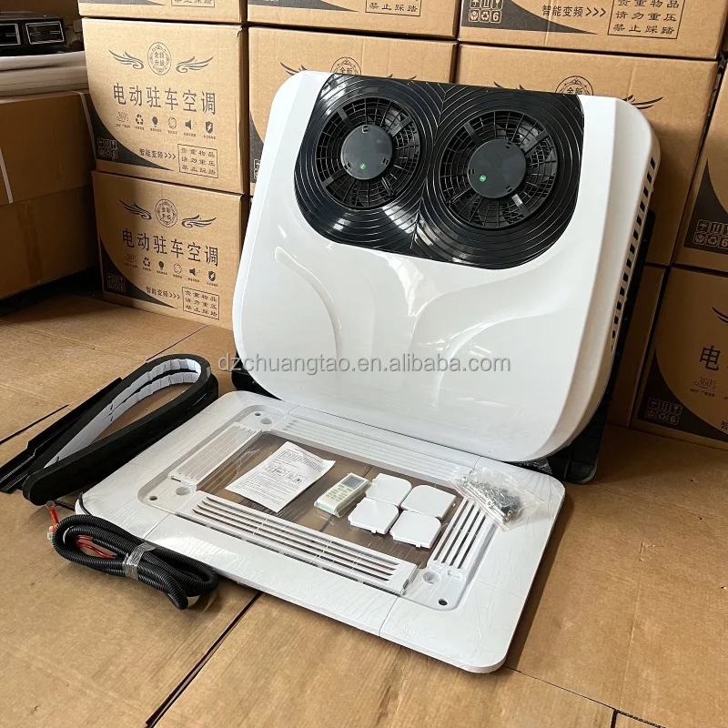 Solar Van RV Car  Systems 12V24V Parking Cooler  Silent And Highly Cooling