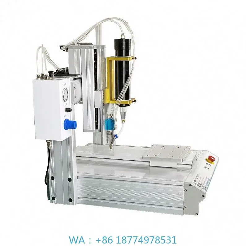 

l Silicone Rubber Adhesive Sealant Desktop Dispensing Machine Three Axis Glue Dispensers for 300-330m