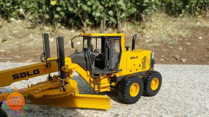 1:35 Scale SDLG G9190 Motor Grader Engineering Machinery Vehicles Model DieCast Toy gift Decoration