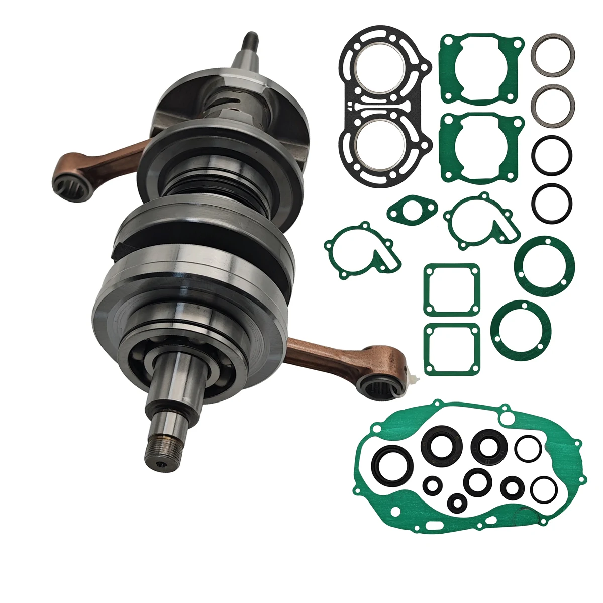 High Quality Crankshaft Assy & Gasket Oil Seal Kit For YMH Banshee 350 YFZ350 1987-2006 29L-11400-30-00 29L-11400-21-00