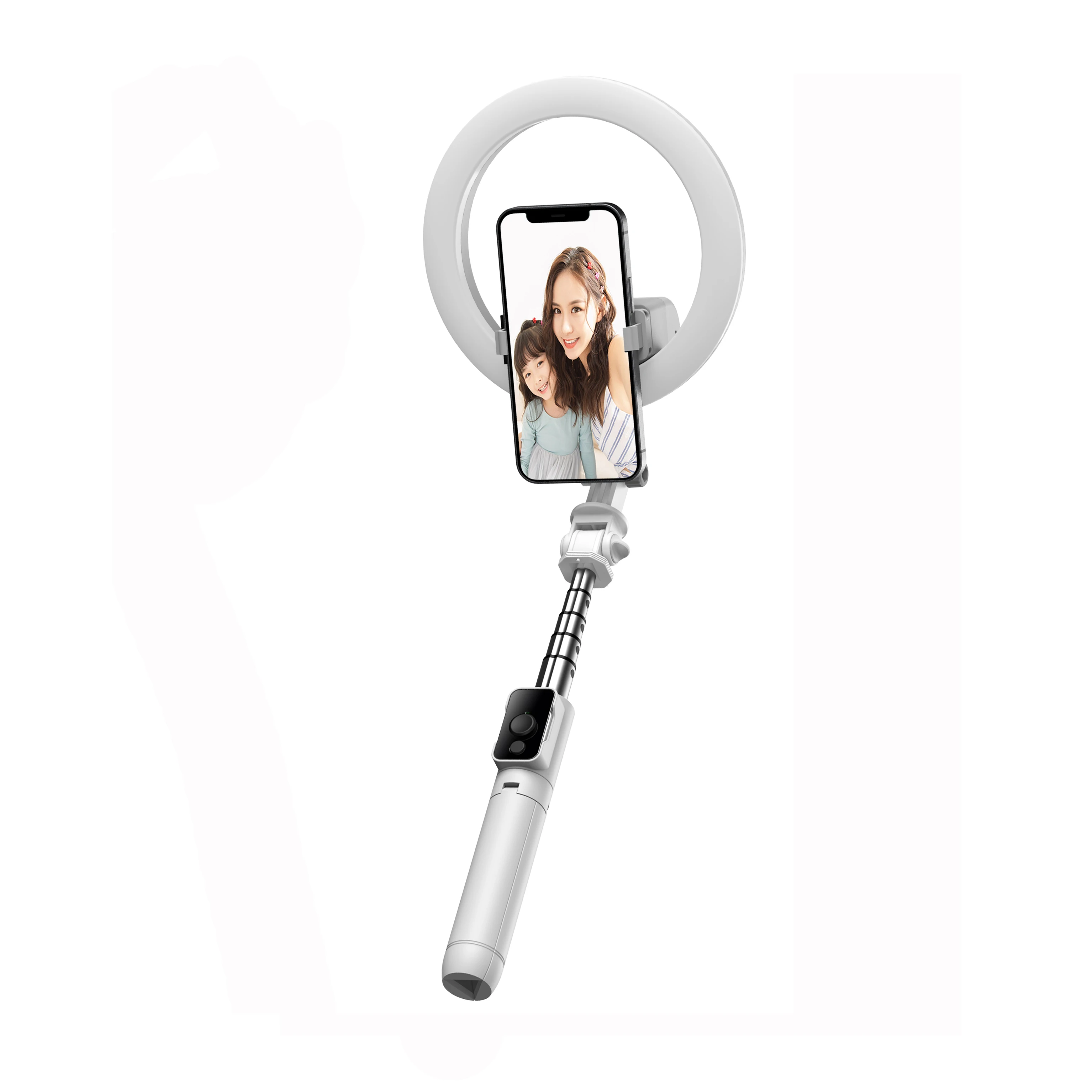 Usb Draagbare Telefoon Selfie Led Cirkel Mini Ring Licht Schoonheid Telefoon Studio Ring Licht Mobiele Telefoon Vul Licht Estabilizador Gimbal