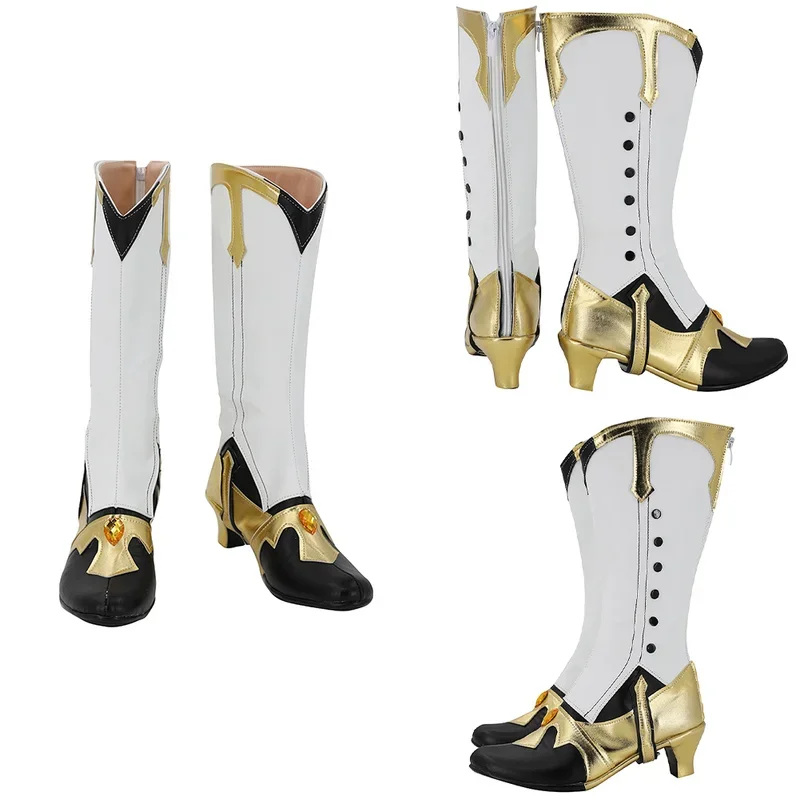 Genshin Impact Xing qiu Cosplay buty buty kostiumy na Halloween akcesoria wykonane na zamówienie