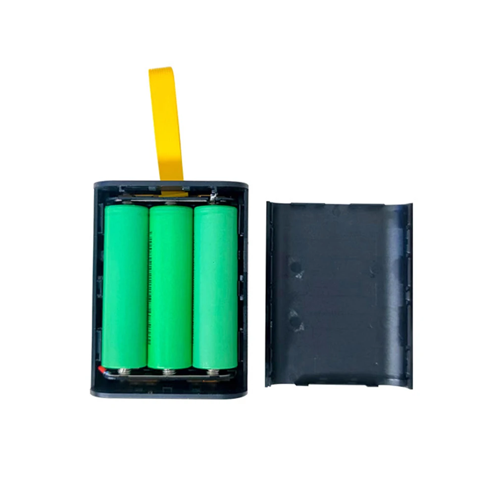 Imagem -05 - Diy Mobile Power Battery Box sem Caixa de Bateria de Solda Capacidade de Exibição Micro Mais Tipo-c Interface 10w 18650 Pcs
