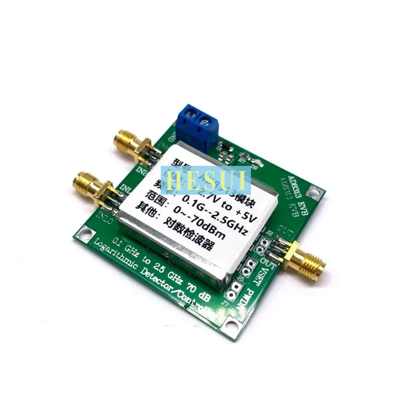 2500MHz 70dB 100MHz- 2.5GHz detector RF logarithmic detector Microwave Log detector Relay digital module TruPwr RF power meter