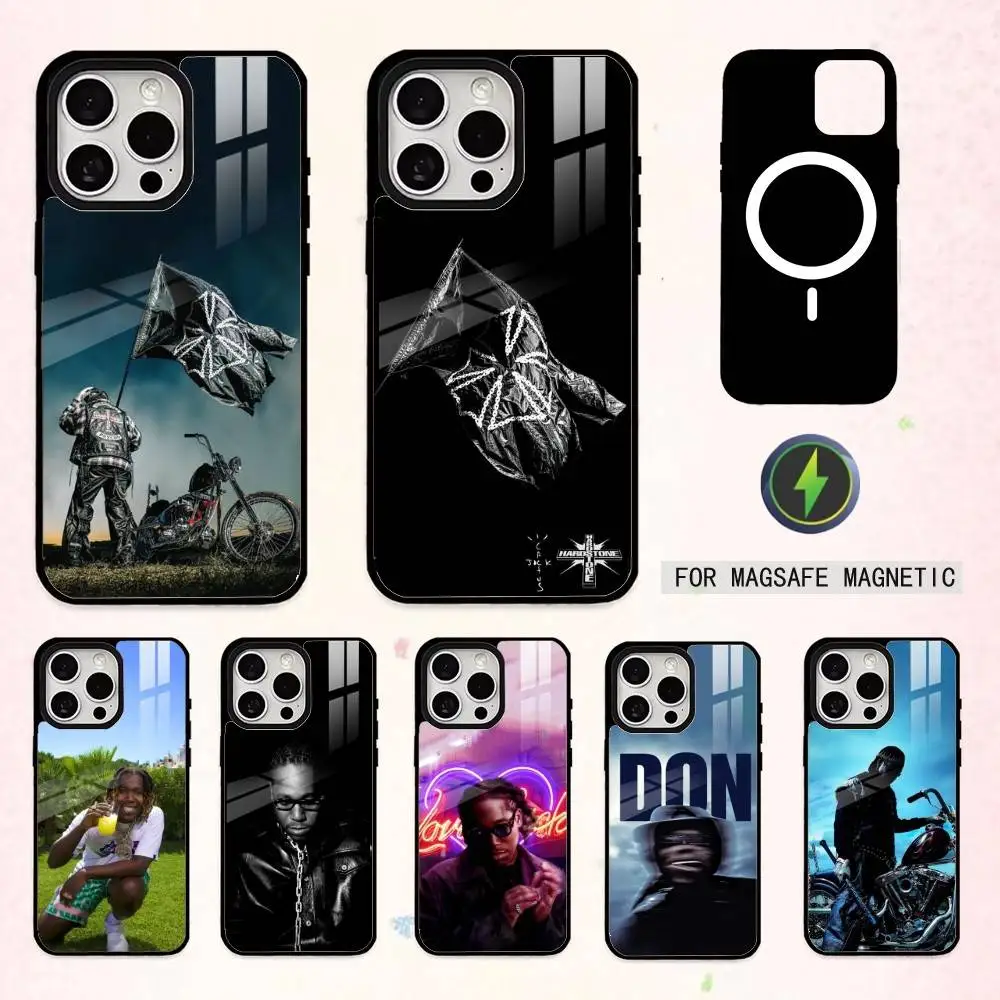 

Rapper D-Don T-Toliver Singer Phone Case For iPhone17,16,15,14,13,12,11 Plus,Pro Max Magnetic For Magsafe Wireless Charging