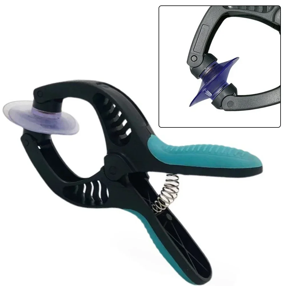 1PC Mobile Phone Suction Cup Pliers LCD Screen Opener Repair Non-Slip Double Clamp Plier Repair Tools