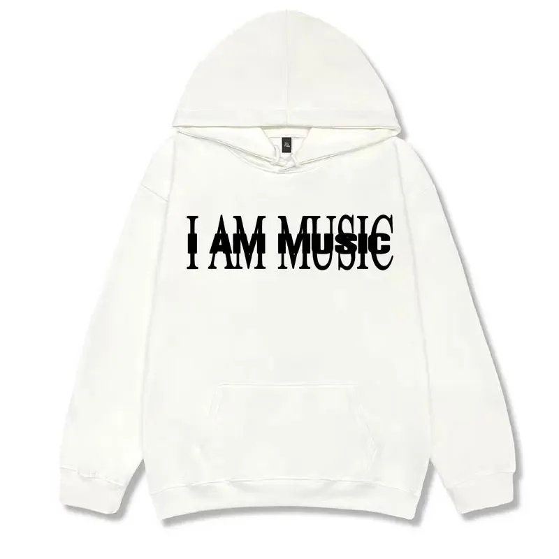 Playboi Carti I Am Music Album Print Hoodie Y2K Meme Opium Ken Carson Destroy Lonely Hooded Men Women Fashion Vintage Sweatshirt