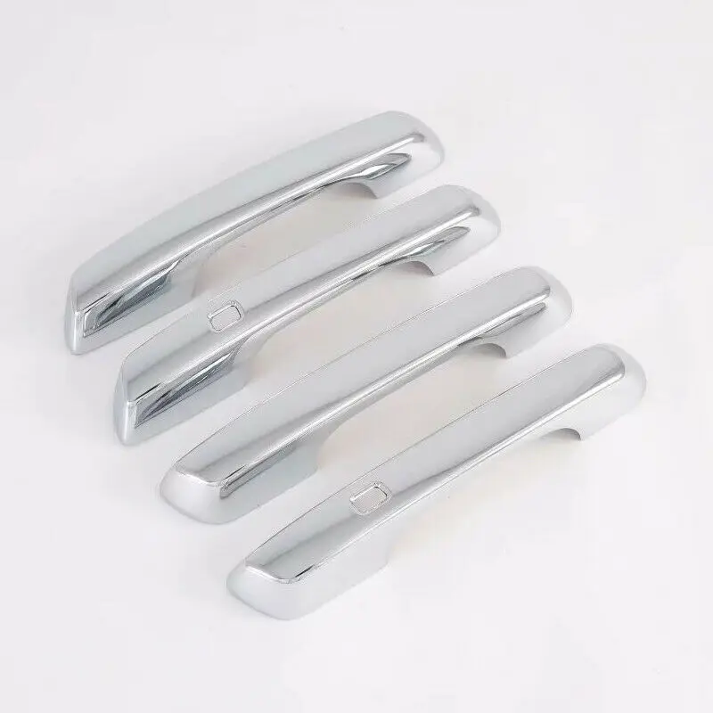 ABS Chrome Car Door Handle Cover with Smart Key Hole For Hyundai Venue 2019 2020 Car Styling