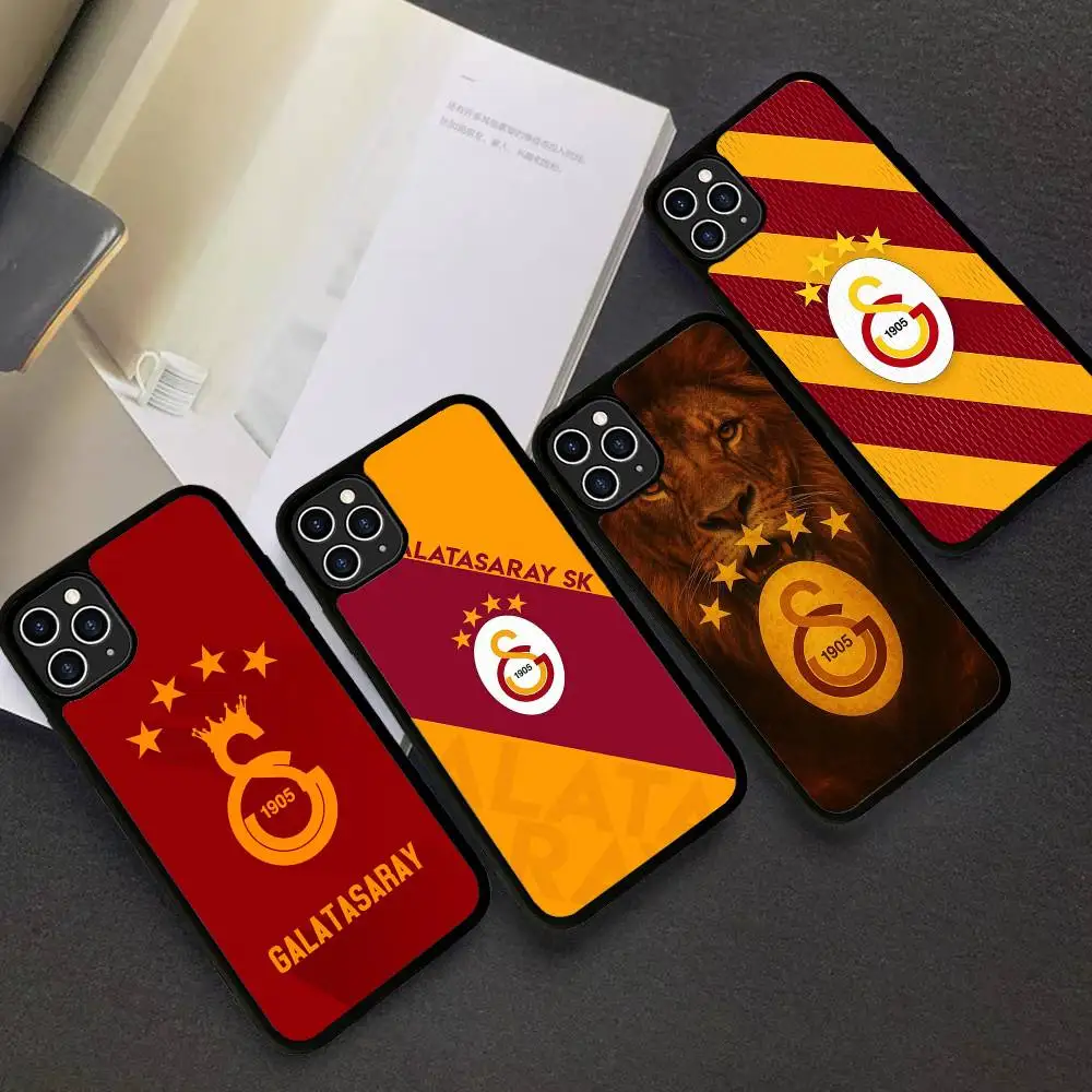 الكلاسيكية G-galatasaray-C-club جراب هاتف سيليكون PC + TPU آيفون 11 12 13 14 15 16 زائد برو ماكس غطاء