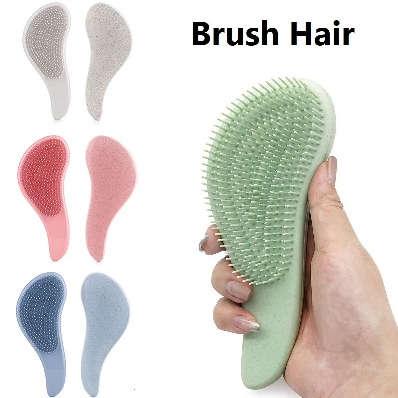 New Hairbrush Anti-screw Brush Unbrush Detangling Hair Brush Volume Comb for Hair Detangling Hair Brush Hairbrush Ladies