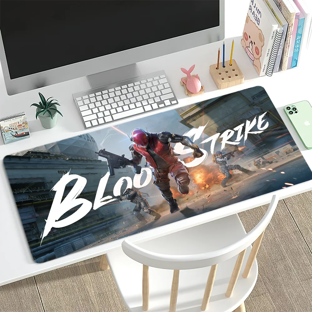 لوحة ماوس مضادة للفرش للمنزل بلود مخصصة مريحة للمكتب مطاطية كبيرة لعبة سترايك حصيرة مكتبية لوحة مفاتيح الكمبيوتر غير قابلة للانزلاق
