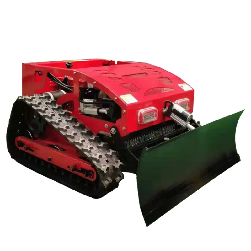 

Multifunctional tracked remote control lawn mower landscaping highway weeder