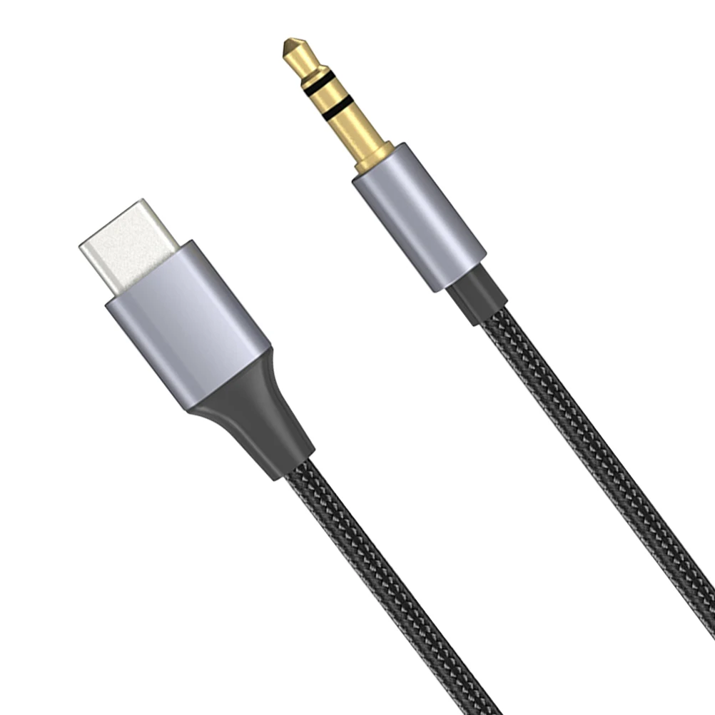 

Typec to Cable 3.5Mm Audio Cable 1M AUX Car Speaker Audio Converter Headphone Wire Universal Interface Connection