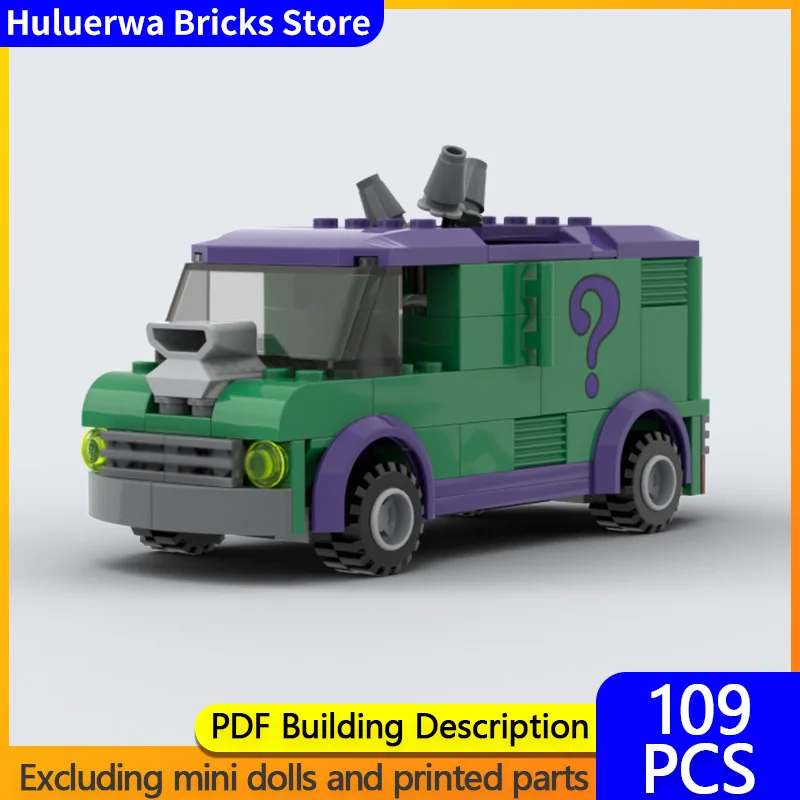 

Popular Movie Model MOC Building Bricks Special Vehicles For Hero Movies Modular Technology Children Holiday Gifts Assemble Toys