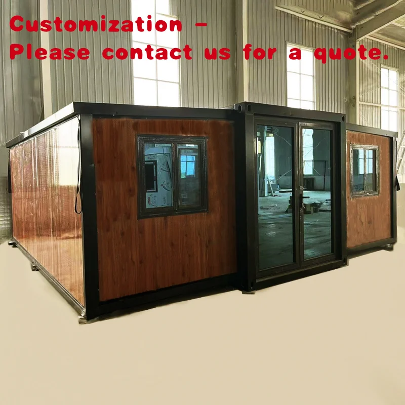 

custom.Quick Assembly Prefabricated Portable Container House 20ft 40ft Expandable Durable Sandwich Panel Outdoor Use Fas