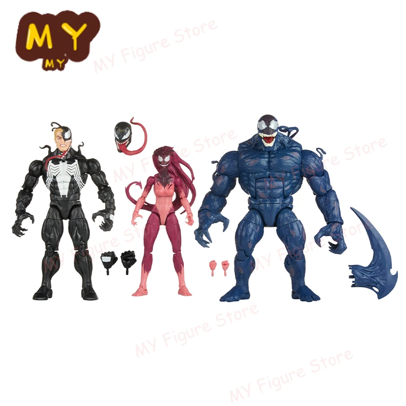 Original LEGENDS Venom Multipack Painful Riot 3-Person 6-Inch Spiderman Movable Action Figure Collection Model Toy Birthday Gift